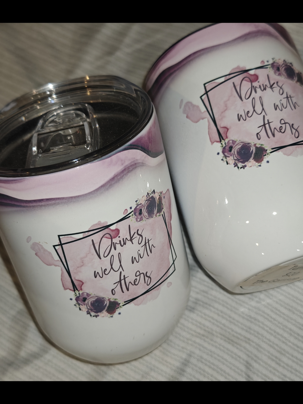 'Drinks Well With Others' Insulated Tumbler